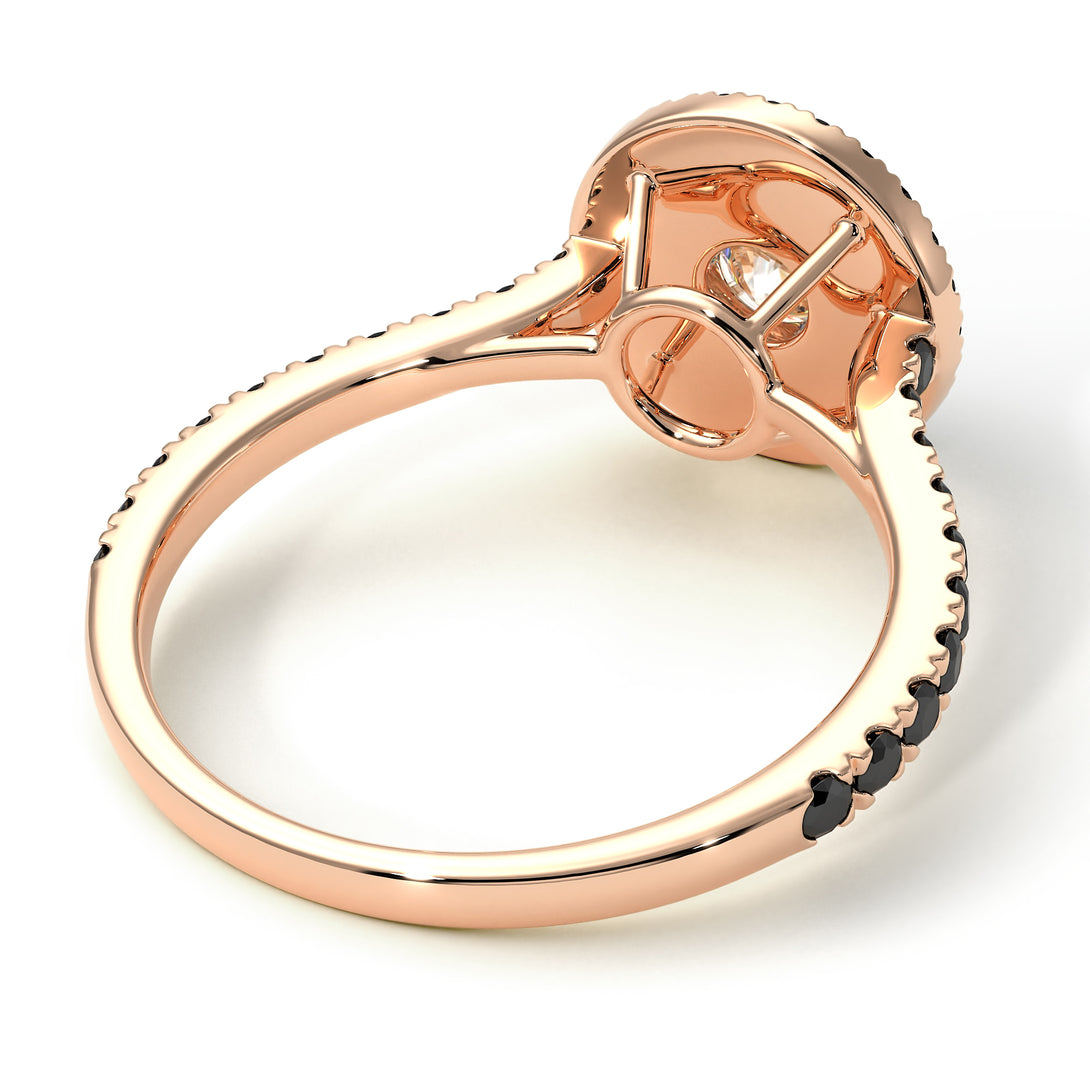 Double Halo Diamond Ring - Zoey No. 35