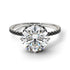 Double Hidden Halo Diamond Engagement Ring - Angelina No. 33