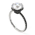 Double Hidden Halo Diamond Engagement Ring - Angelina No. 33