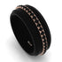 Elegant Men's Black Diamond Black Ring - Jayden No. 5