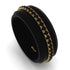 Elegant Men's Black Diamond Black Ring - Jayden No. 4