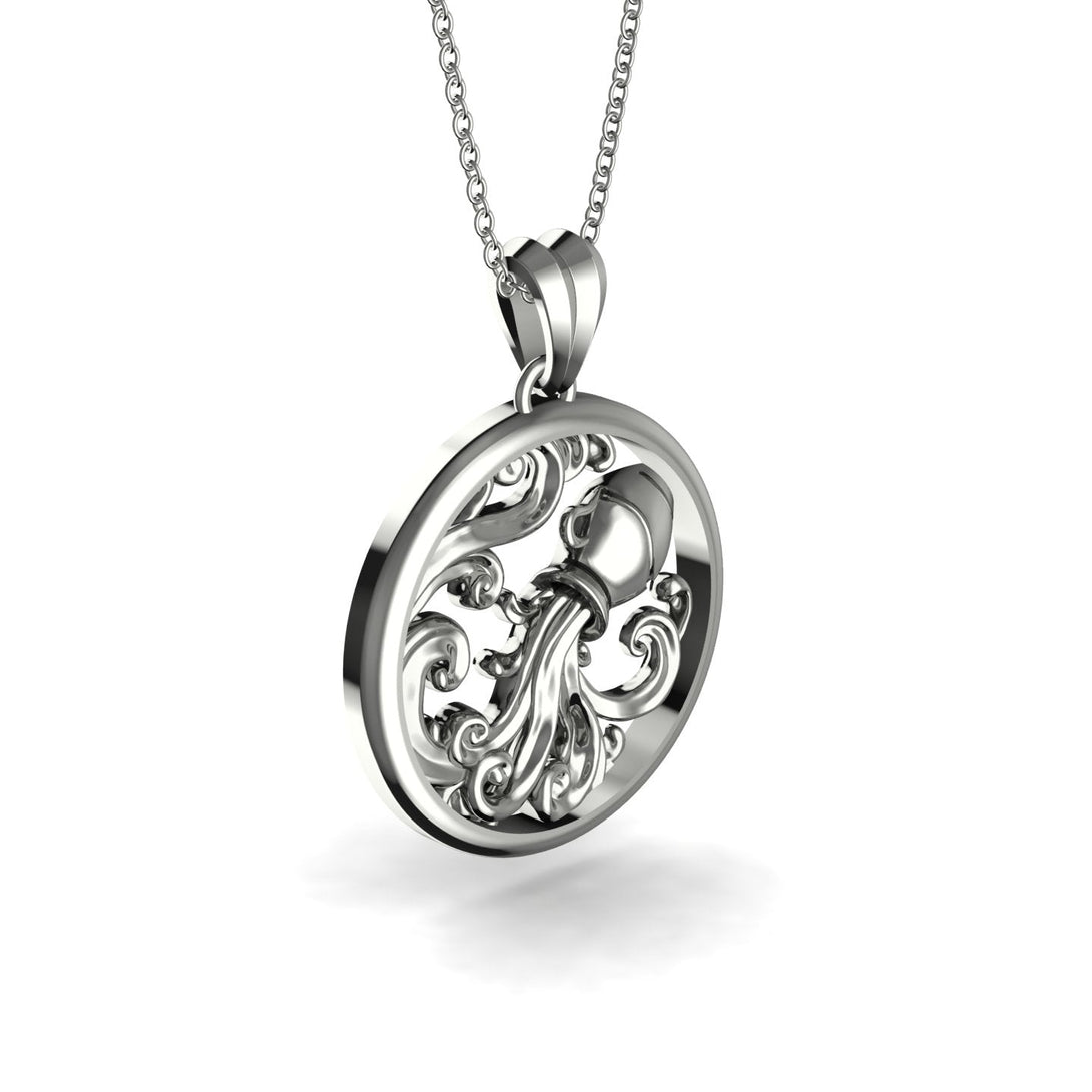 Elegant Zodiac Pendant - Aquarius No. 3