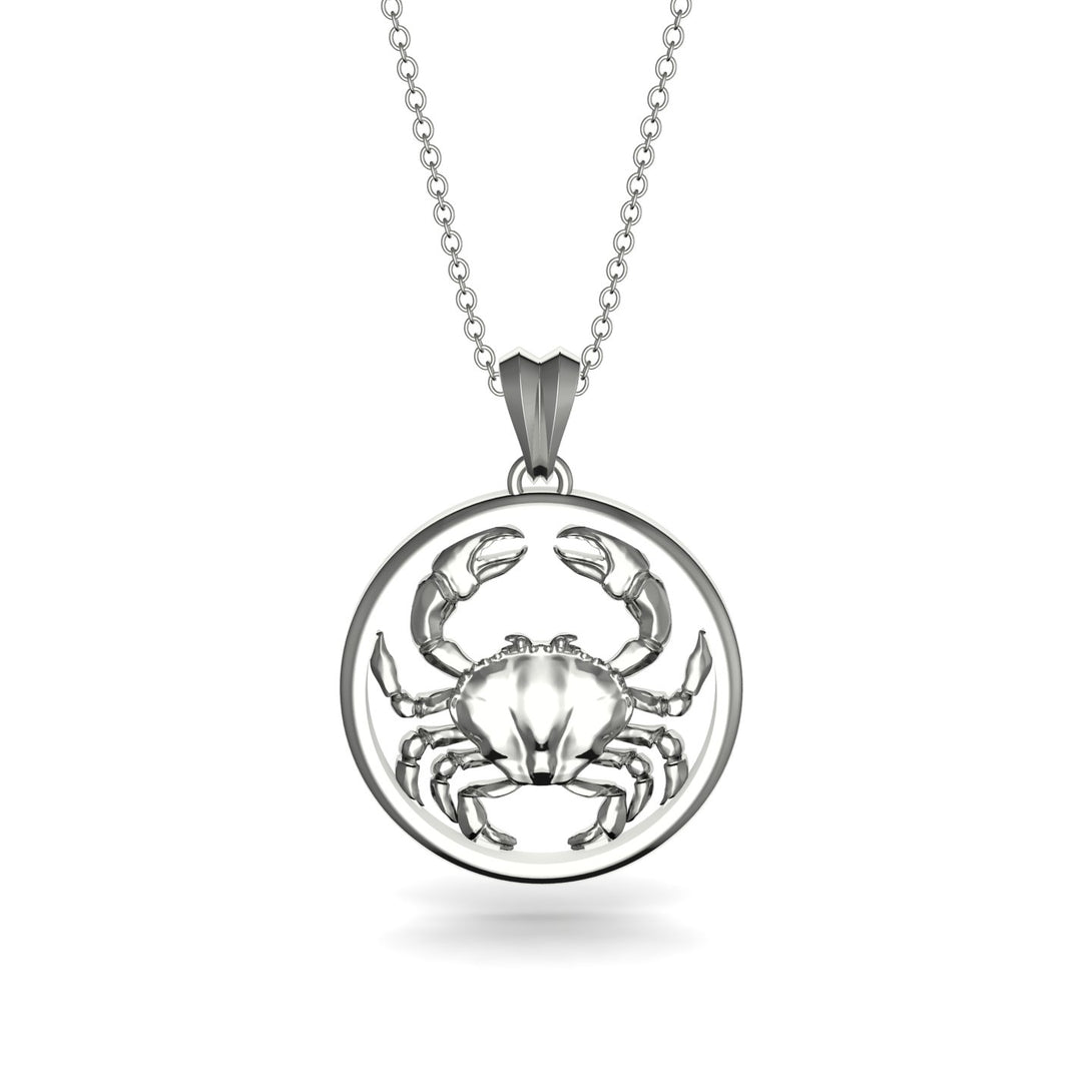 Elegant Zodiac Pendant - Cancer No. 3