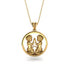 Elegant Zodiac Pendant - Gemini No. 1