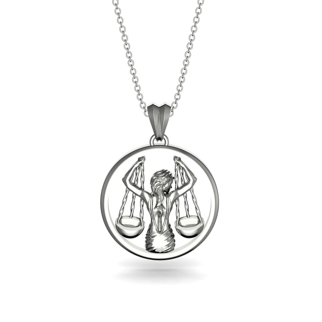 Elegant Zodiac Pendant - Libra No. 3