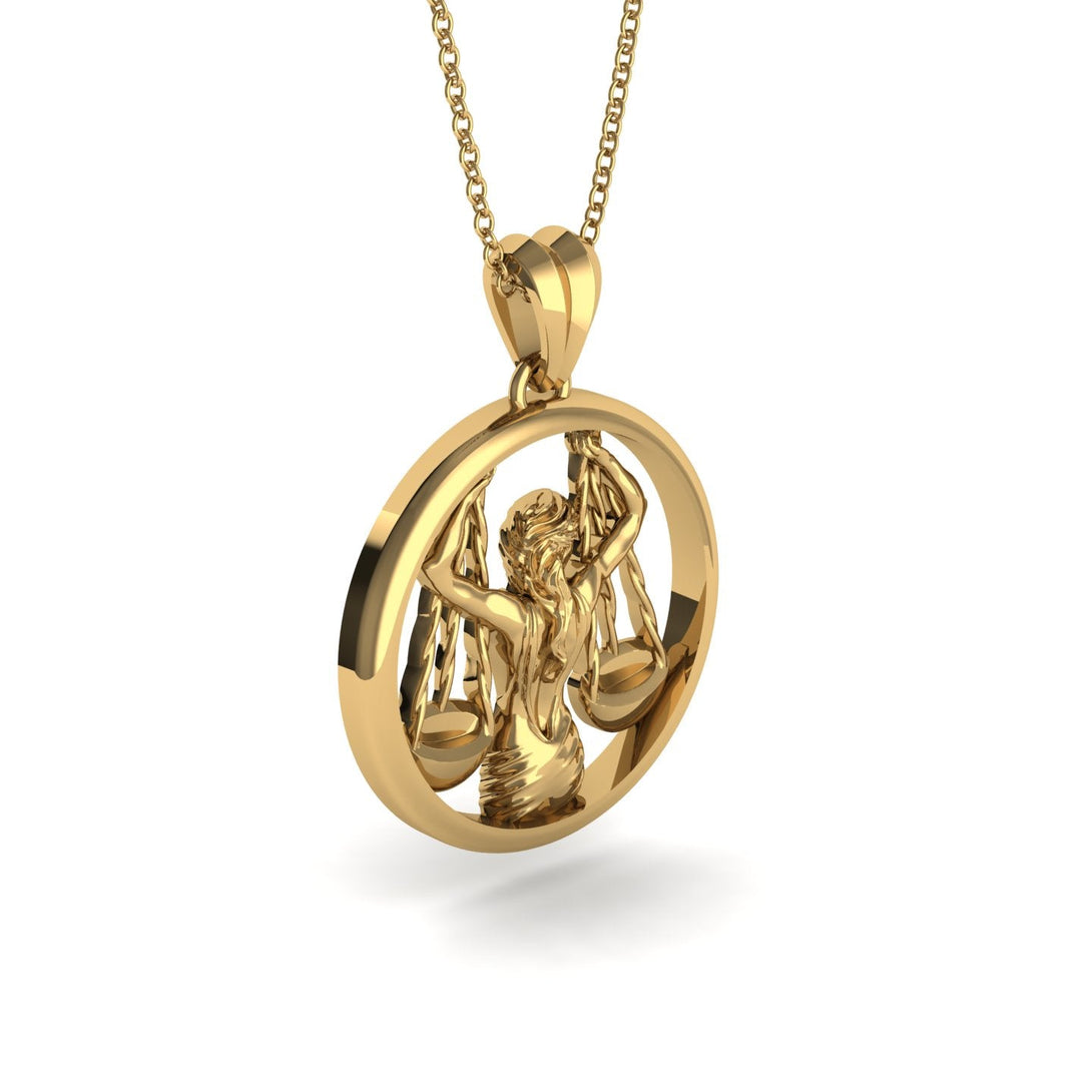 Elegant Zodiac Pendant - Libra No. 1