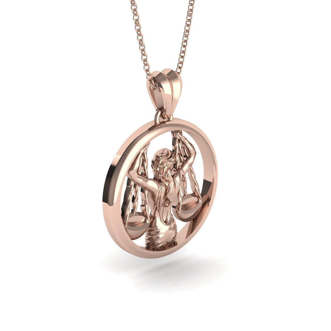 Elegant Zodiac Pendant - Libra No. 2