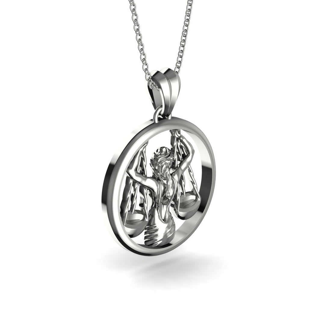 Elegant Zodiac Pendant - Libra No. 3