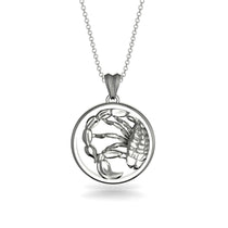 Elegant Zodiac Pendant - Scorpio No. 3 image 1