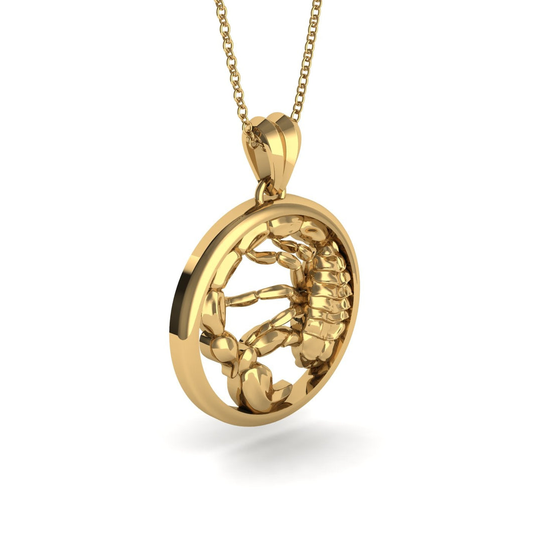 Elegant Zodiac Pendant - Scorpio No. 1