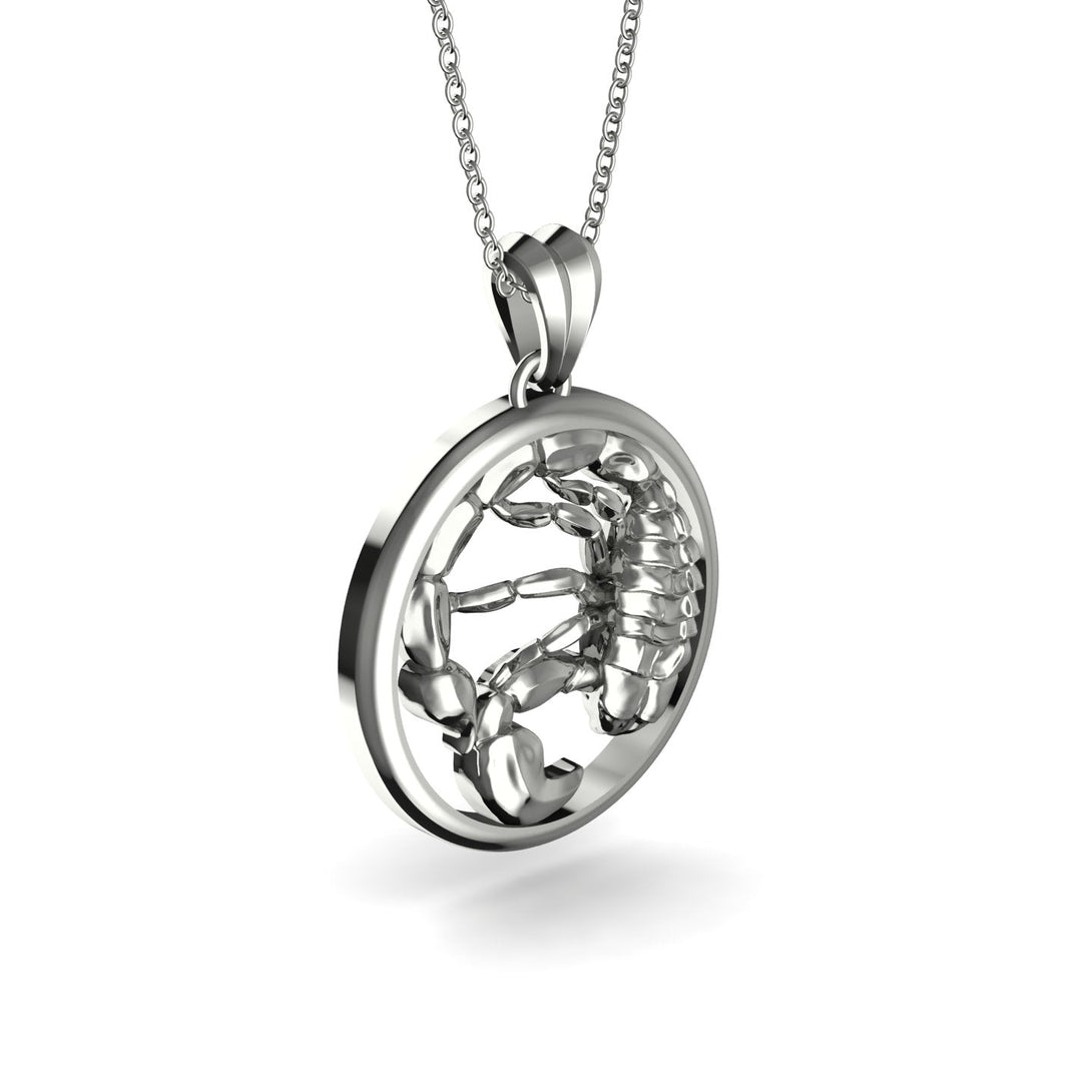 Elegant Zodiac Pendant - Scorpio No. 3