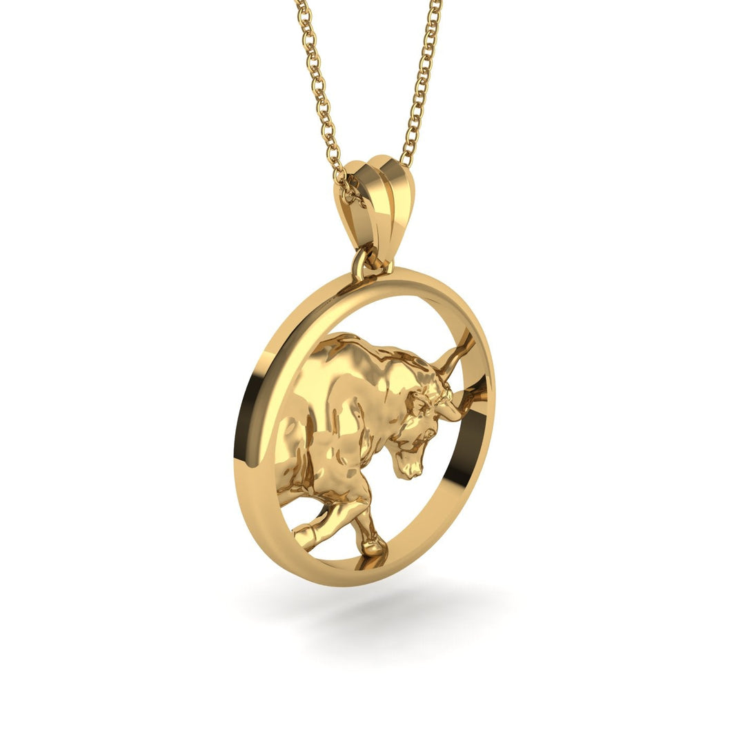 Elegant Zodiac Pendant - Taurus No. 1