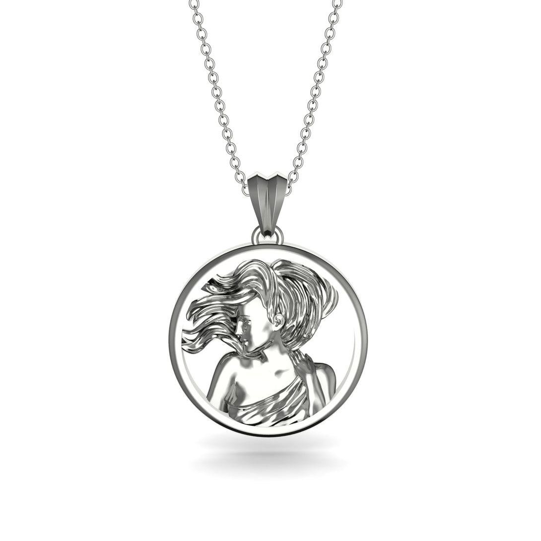 Elegant Zodiac Pendant - Virgo No. 3
