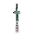 Emerald Cross Men Chain Bracelet - Nicholas No. 6 image 1