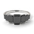 Colin's second down-payment Emerald Cut Black Diamond Geometrical Ring - Briella No. 3900 image 19