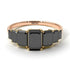 Two Tones Emerald Cut Black Diamond Geometrical Ring - Briella No. 79