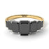 Two Tones Emerald Cut Black Diamond Geometrical Ring - Briella No. 80