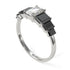 Emerald Cut Diamond Geometrical Ring - Briella No. 33 image 2