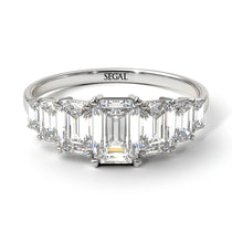 Emerald Cut Diamond Geometrical Ring - Briella No. 3 image 1