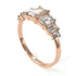 Emerald Cut Diamond Geometrical Ring - Briella No. 2