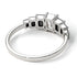 Emerald Cut Diamond Geometrical Ring - Briella No. 33