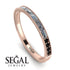 Emerald Cut Diamond Milgrain Eternity Ring - Teagan No. 32 image 10