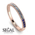 Emerald Cut Diamond Milgrain Eternity Ring - Teagan No. 62 image 10