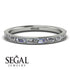 Emerald Cut Diamond Milgrain Eternity Ring - Teagan No. 3 image 2