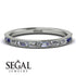 Emerald Cut Diamond Milgrain Eternity Ring - Teagan No. 63