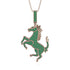 Emerald Horse Necklace - Douglas No. 5