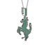 Emerald Horse Necklace - Douglas No. 6
