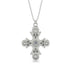 Equilateral Round Diamond Cross Amulet - Asher No. 3 image 1
