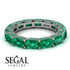 Eternity Emerald Hidden Emeralds Band - Ember No. 21