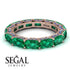 Eternity Emerald Hidden Emeralds Band - Ember No. 65 image 3