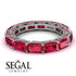 Eternity Emerald Hidden Rubys Band - Ember No. 57 image 3