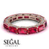 Eternity Emerald Hidden Rubys Band - Ember No. 11 image 3