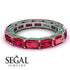Eternity Emerald Hidden Rubys Band - Ember No. 27