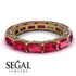 Eternity Emerald Hidden Rubys Band - Ember No. 70