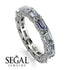 Eternity Emerald Hidden Diamonds Band - Ember No. 3