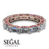 Eternity Emerald Hidden Diamonds Band - Ember No. 47 image 2