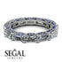 Eternity Emerald Hidden Diamonds Band - Ember No. 63 image 2