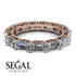 Eternity Emerald Hidden Diamonds Band - Ember No. 32 image 2