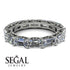 Eternity Emerald Hidden Diamonds Band - Ember No. 33 image 2