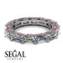 Eternity Emerald Hidden Diamonds Band - Ember No. 48