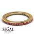 Eternity Ruby Micro Pave Channel Band - Raelynn No. 10 image 3
