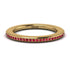 Eternity Ruby Micro Pave Channel Band - Raelynn No. 10
