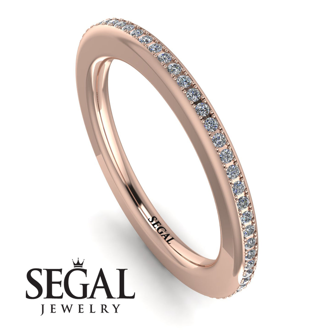 Eternity Diamond Micro Pave Channel Band - Raelynn No. 2
