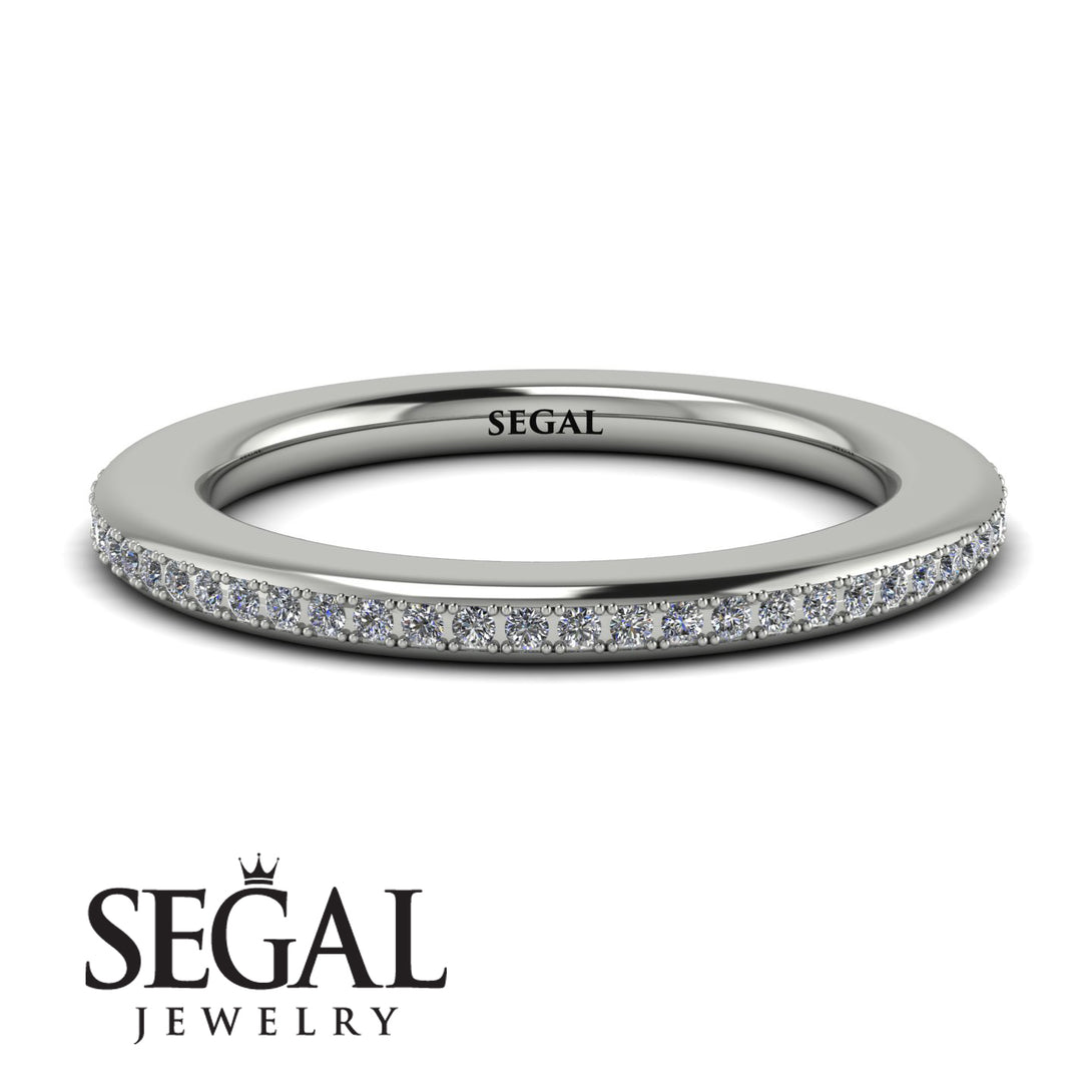 Eternity Diamond Micro Pave Channel Band - Raelynn No. 3