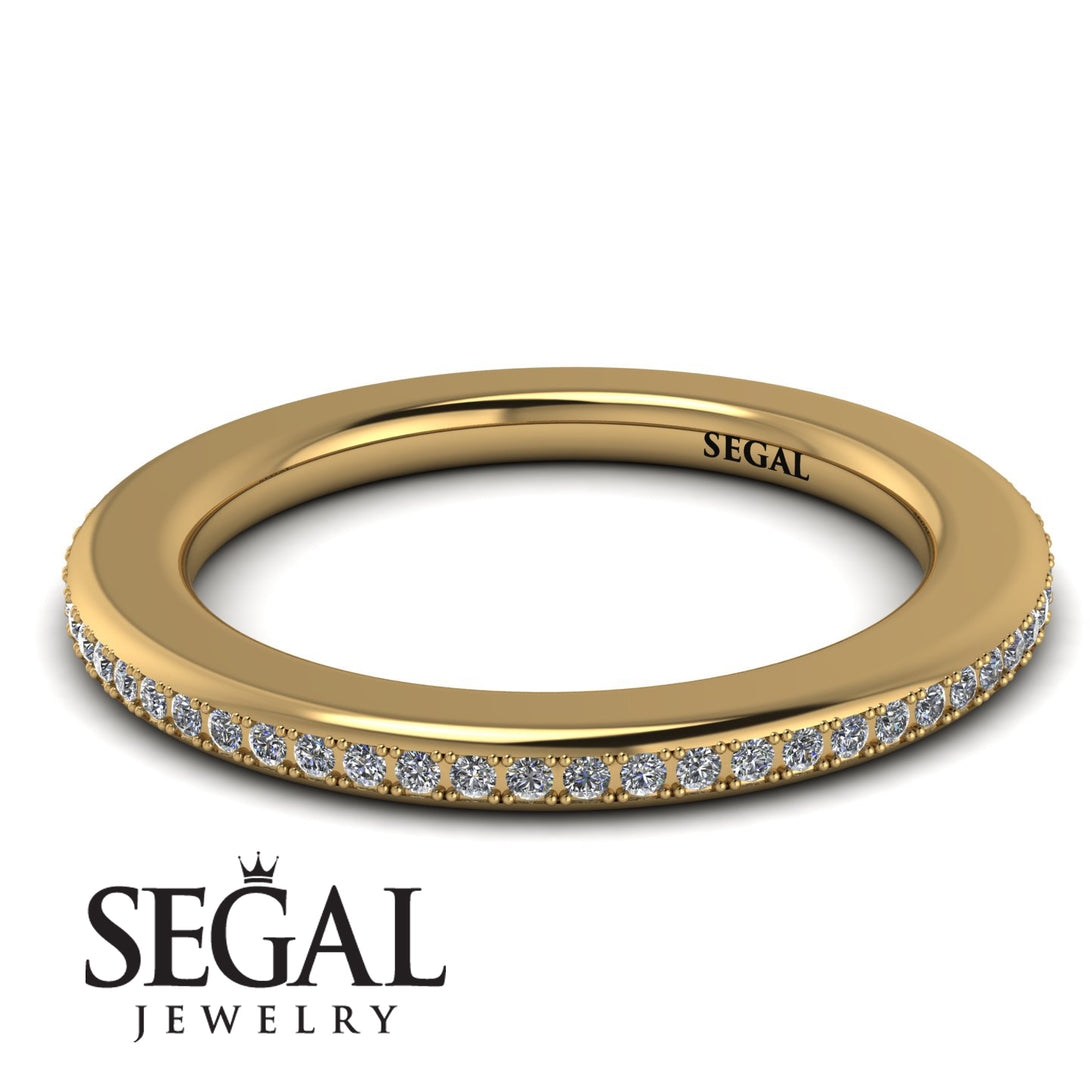 Eternity Diamond Micro Pave Channel Band - Raelynn No. 1