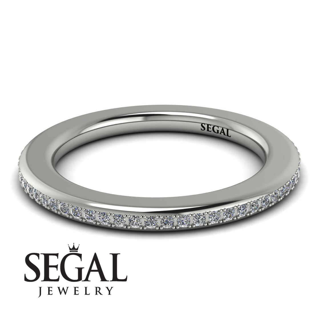 Eternity Diamond Micro Pave Channel Band - Raelynn No. 3